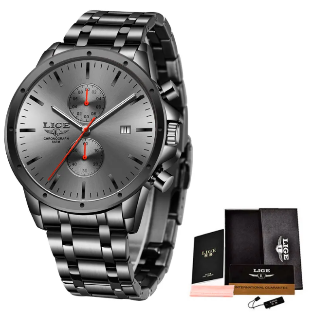 Aqua Edge Men's Quartz Waterproof Watch