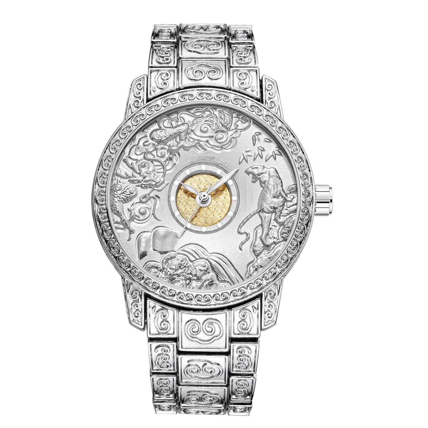 Glyph Men's Waterproof Quartz Watch - Fashionable Design
