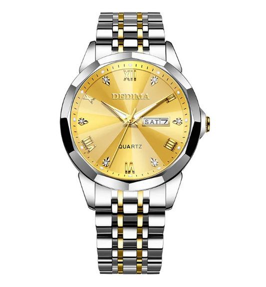 Men's Waterproof Super Luminous Luxury Quartz Watch