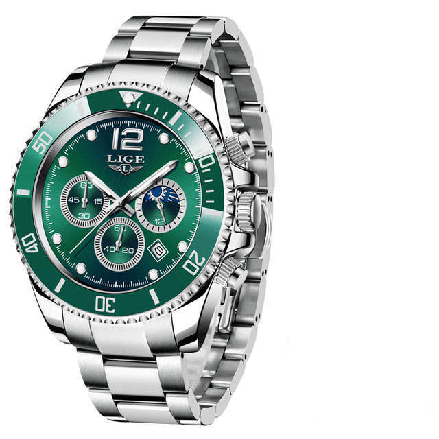 Men's Waterproof Multi-function Chronograph Quartz Watch
