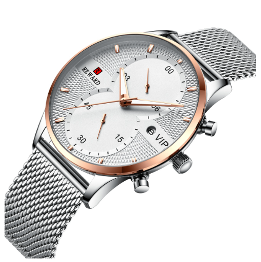 Waterproof Quartz Men's Calendar Watch Maker