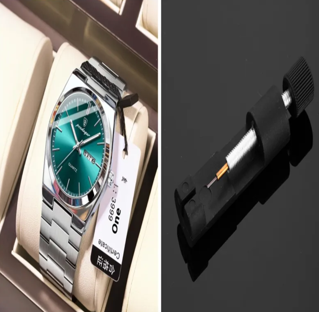 Ultra-Thin Waterproof Men's Quartz Watch