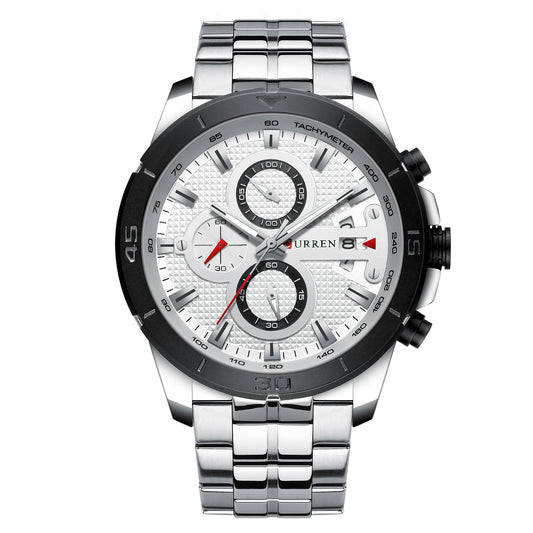 New Men's Six-Hand Multifunctional Quartz Watch