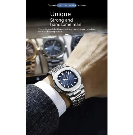 New Waterproof Men's Quartz Watch