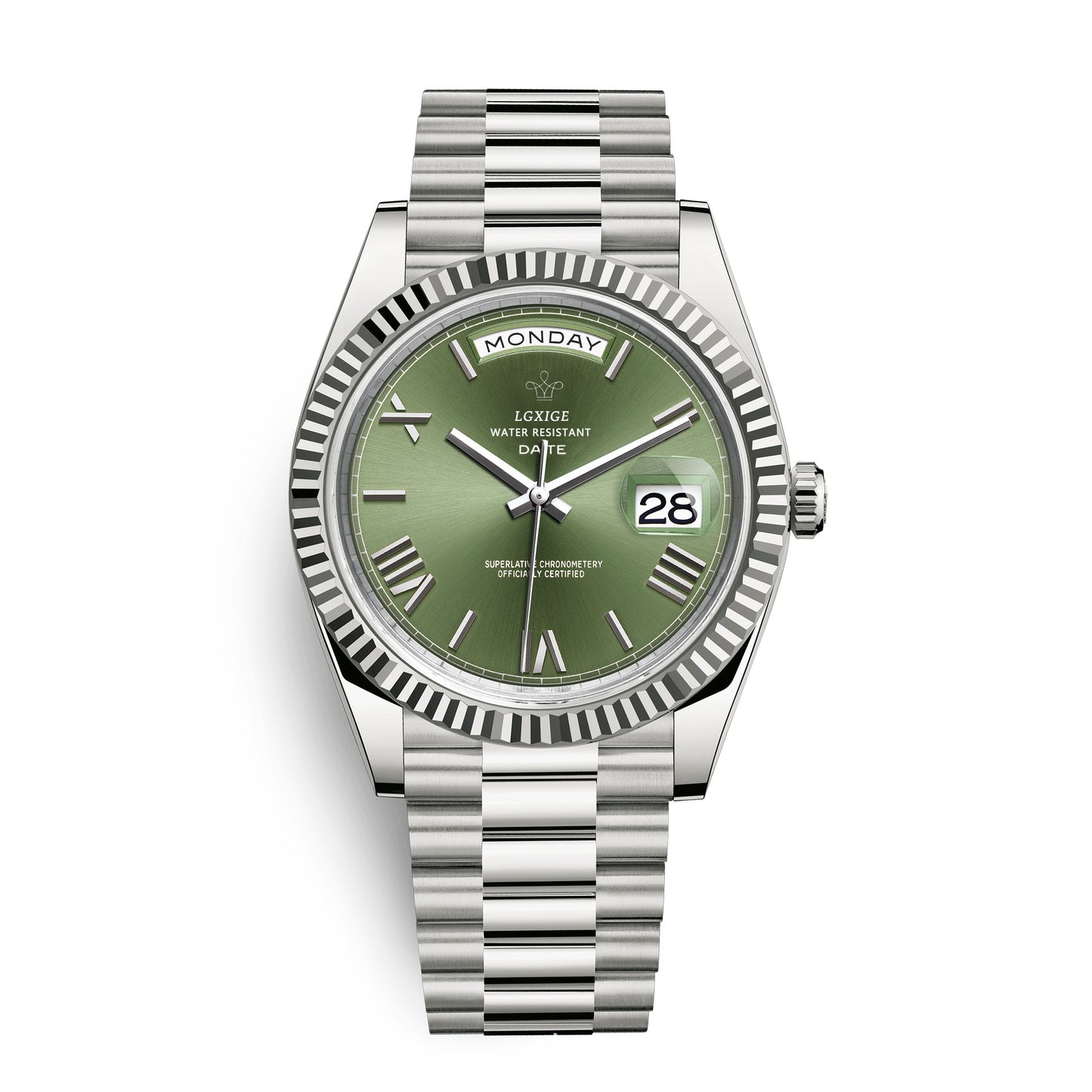 Lgxige Men's Fashion Quartz Sunday Calendar Watch