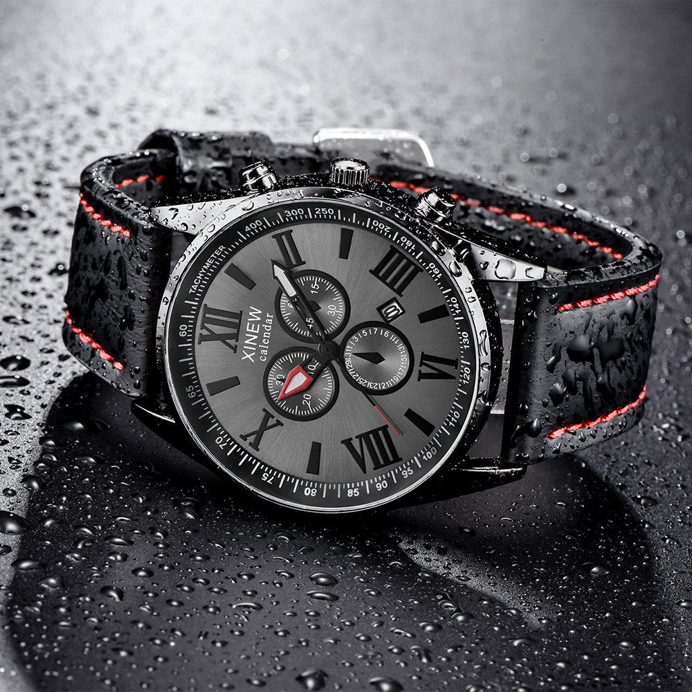 XINEW Men's Business Quartz Watch with Calendar