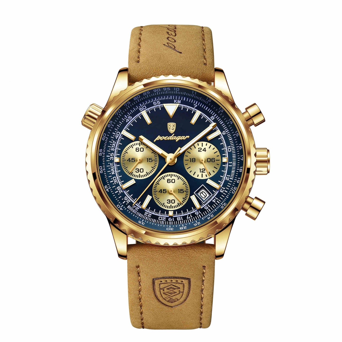 Ewatch Vault™ Men’s Multi-Functional Quartz Waterproof Watch