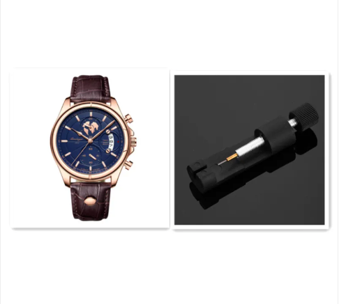 Men's Waterproof Luminous Quartz Watch