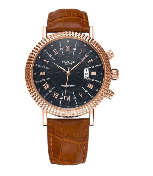 Men's Quartz Calendar Watch
