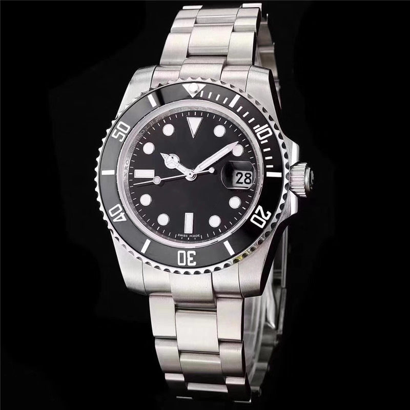Men's Solid Wood Business Quartz Watch Set