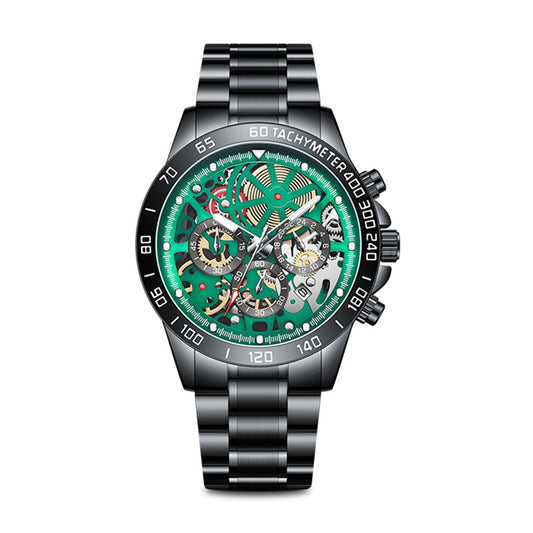 Hollow Live Quartz Men's Watch in Fashion Trend