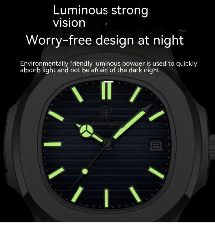 New Waterproof Men's Quartz Watch