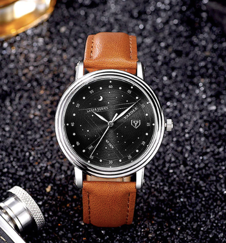 Men's Quartz Starry Sky Watch