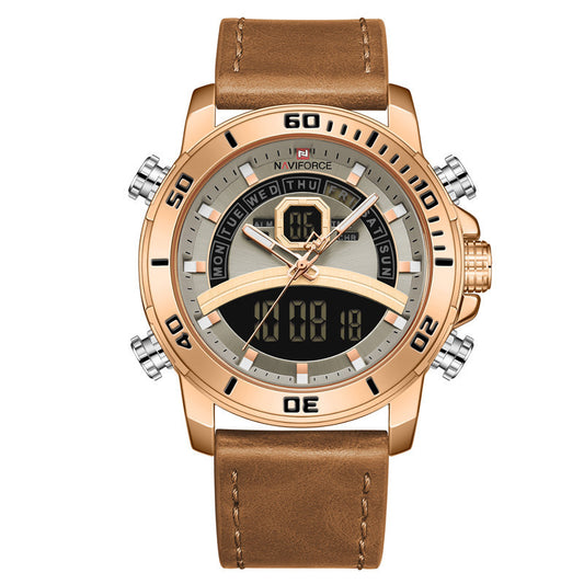 NAVIFORCE Men's Waterproof Digital Quartz Military Watch