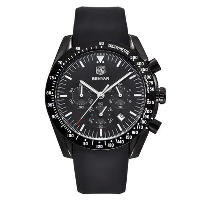 Waterproof Men's Quartz Calendar Watch by Binya