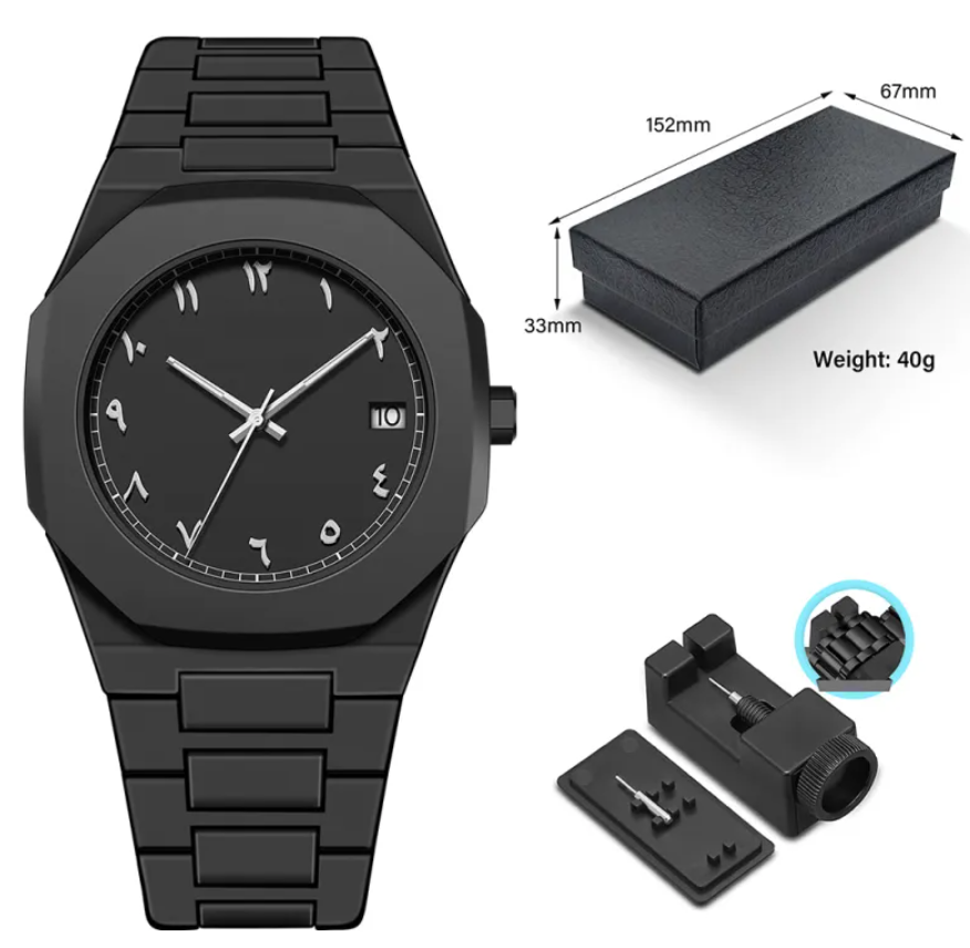 Men's Fashion Quartz Watch Deep Waterproof