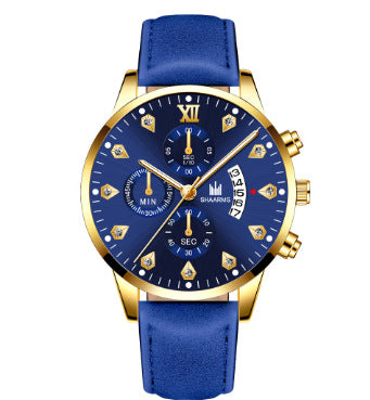 Men's Quartz Watch with Rhinestone Inlay (Wholesale)
