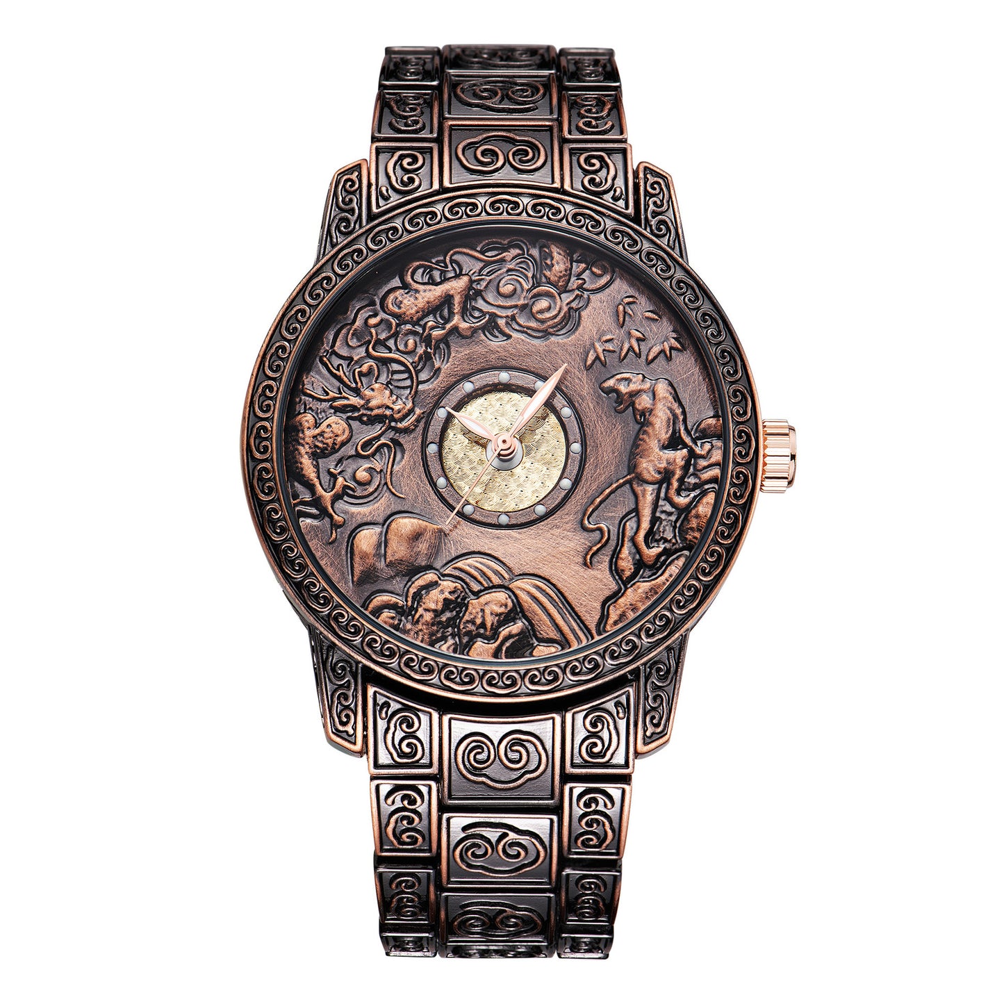 Glyph Men's Waterproof Quartz Watch - Fashionable Design
