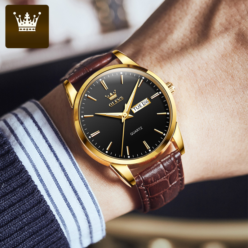 Oli Shi Men's Quartz Watch - Waterproof Business Style