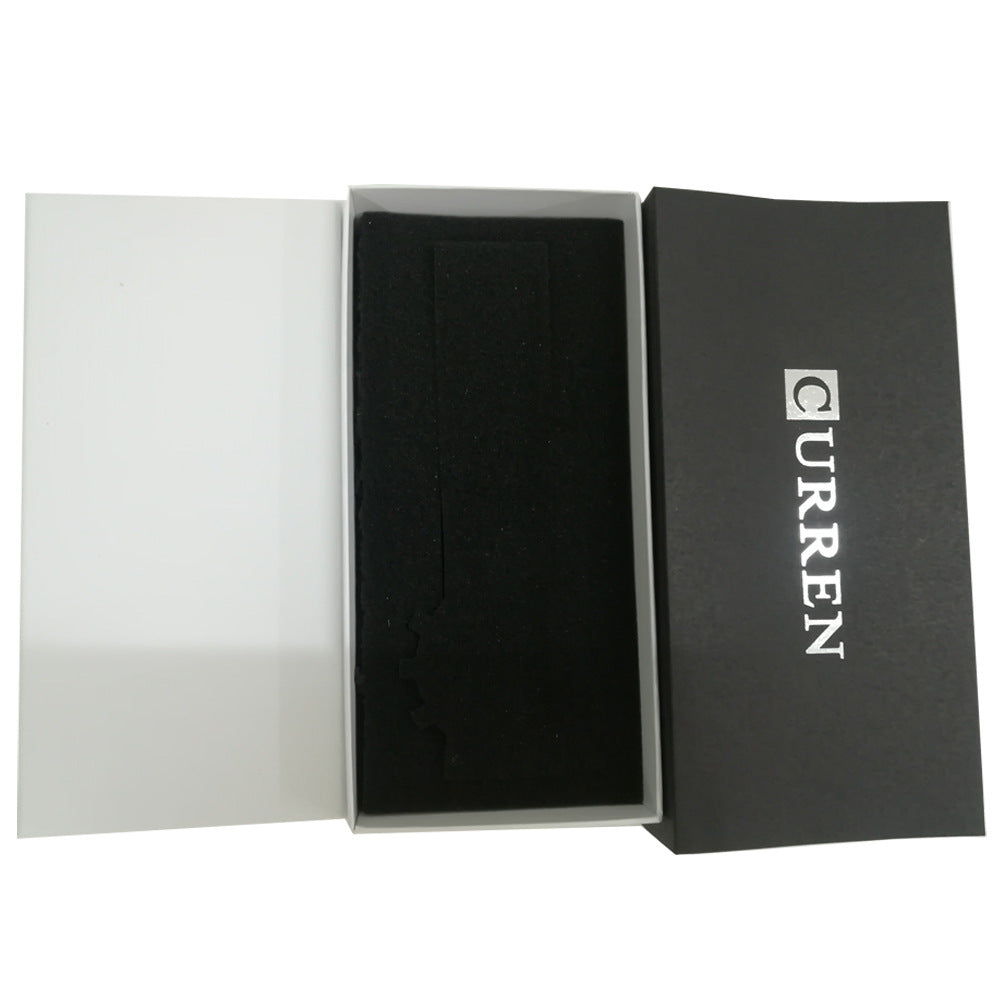 CURREN 8217 Casual Men's Leather Quartz Watch