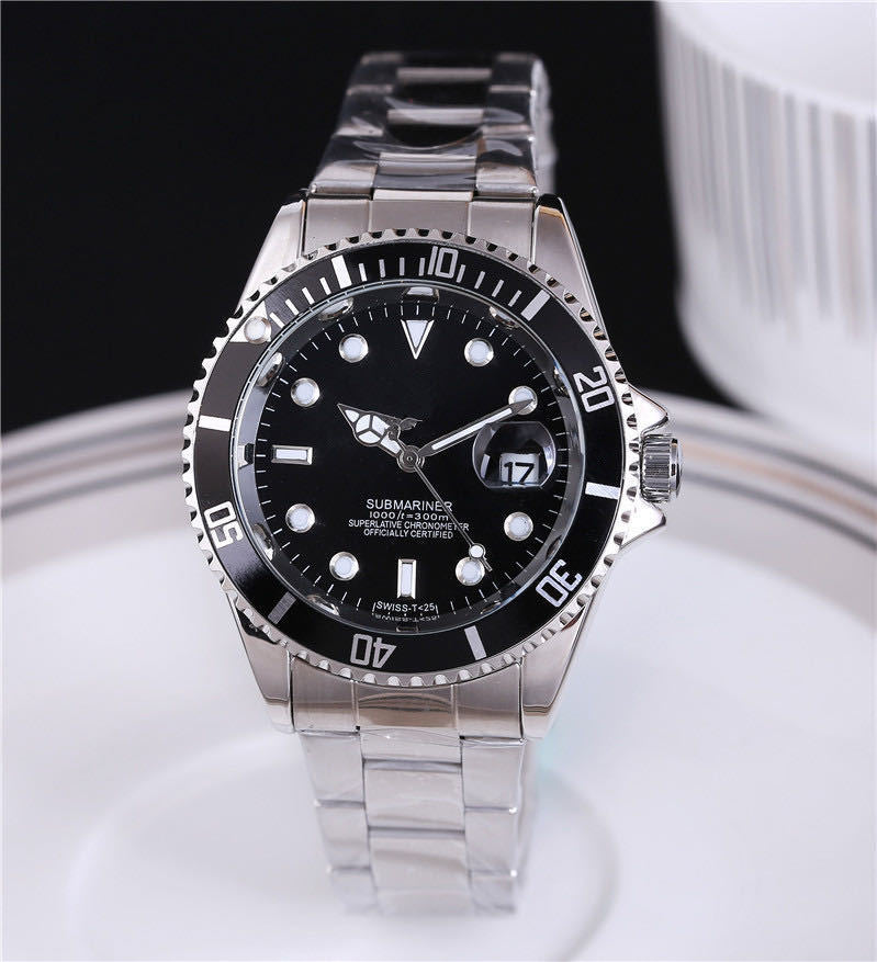 LIGE Men's Waterproof Quartz Moon Phase Sport Watch