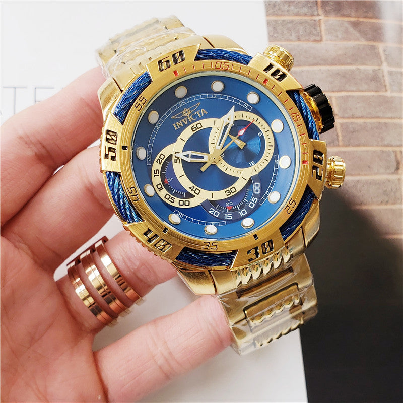 2019 Invicta Men's Quartz Watch with Steel Band