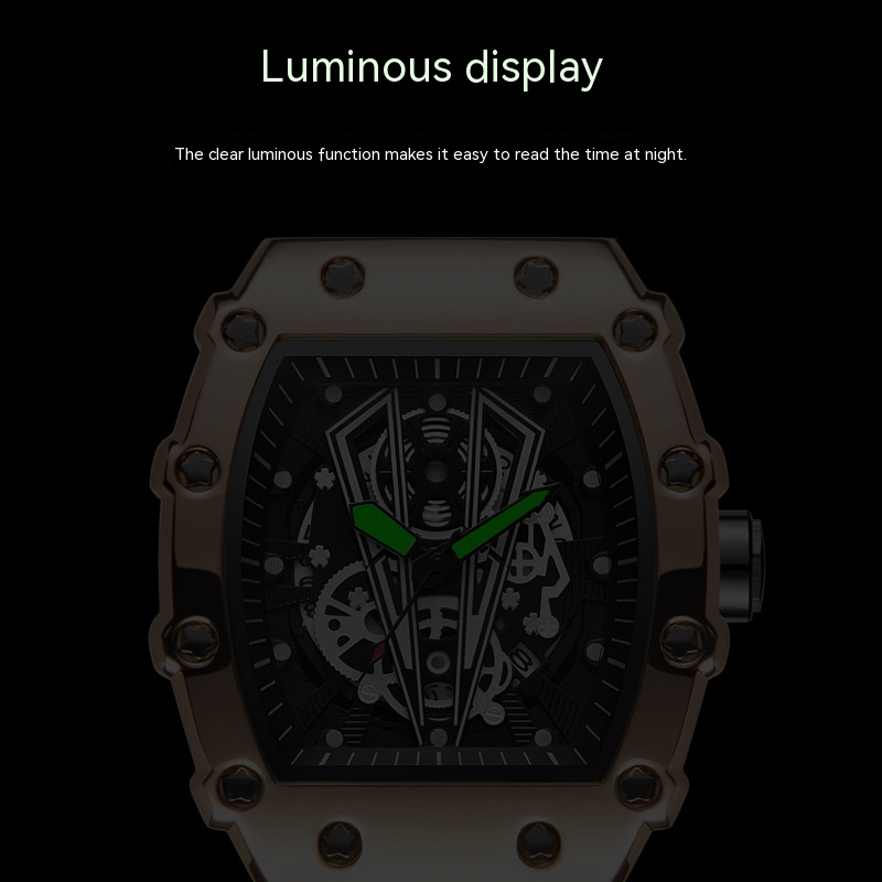 Men's Waterproof Quartz Sports Watch