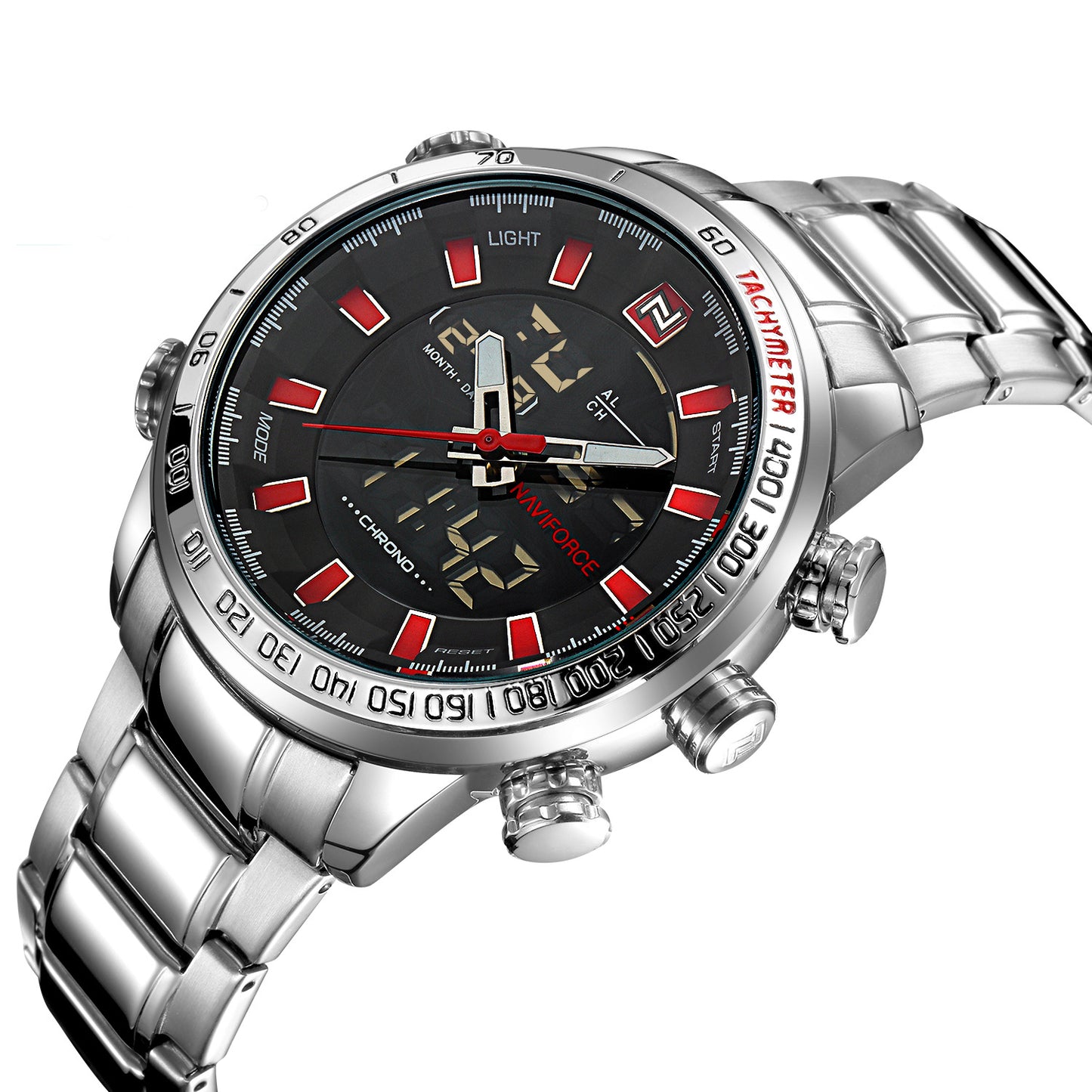 NAVIFORCE 9093 Quartz Men's Watch - Multifunctional Design