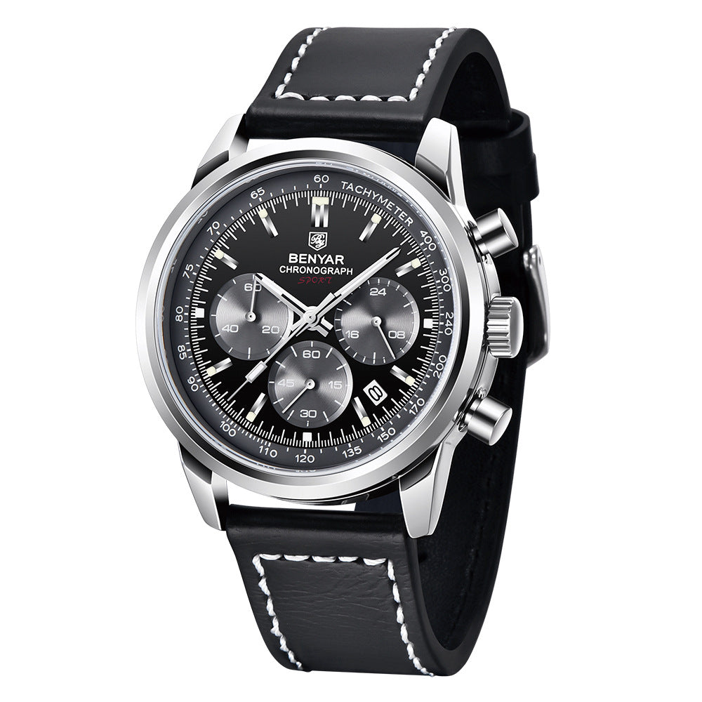Benyar BY5188 Men's Multifunctional Quartz Watch
