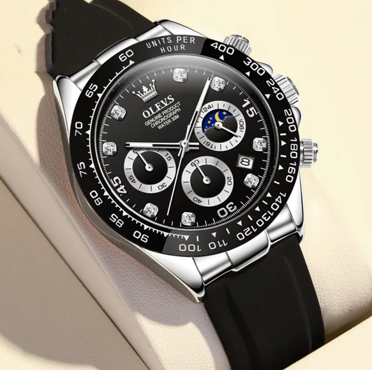 Multifunctional Luminous Quartz Watch for Men