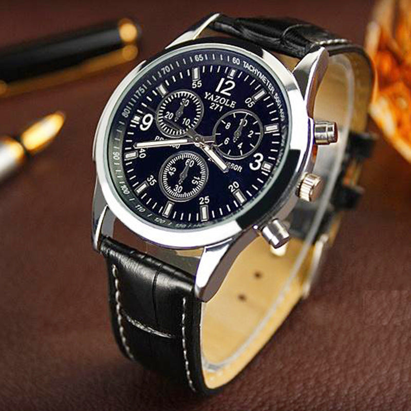 Multifunctional Business Men's Watch - Stylish Waterproof Quartz
