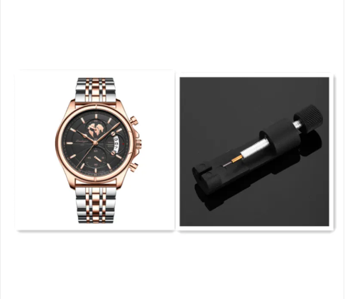 Men's Waterproof Luminous Quartz Watch