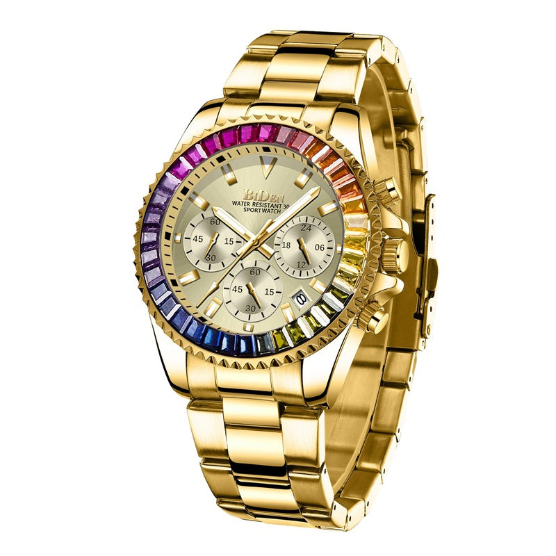Men's Waterproof Casual Quartz Watch