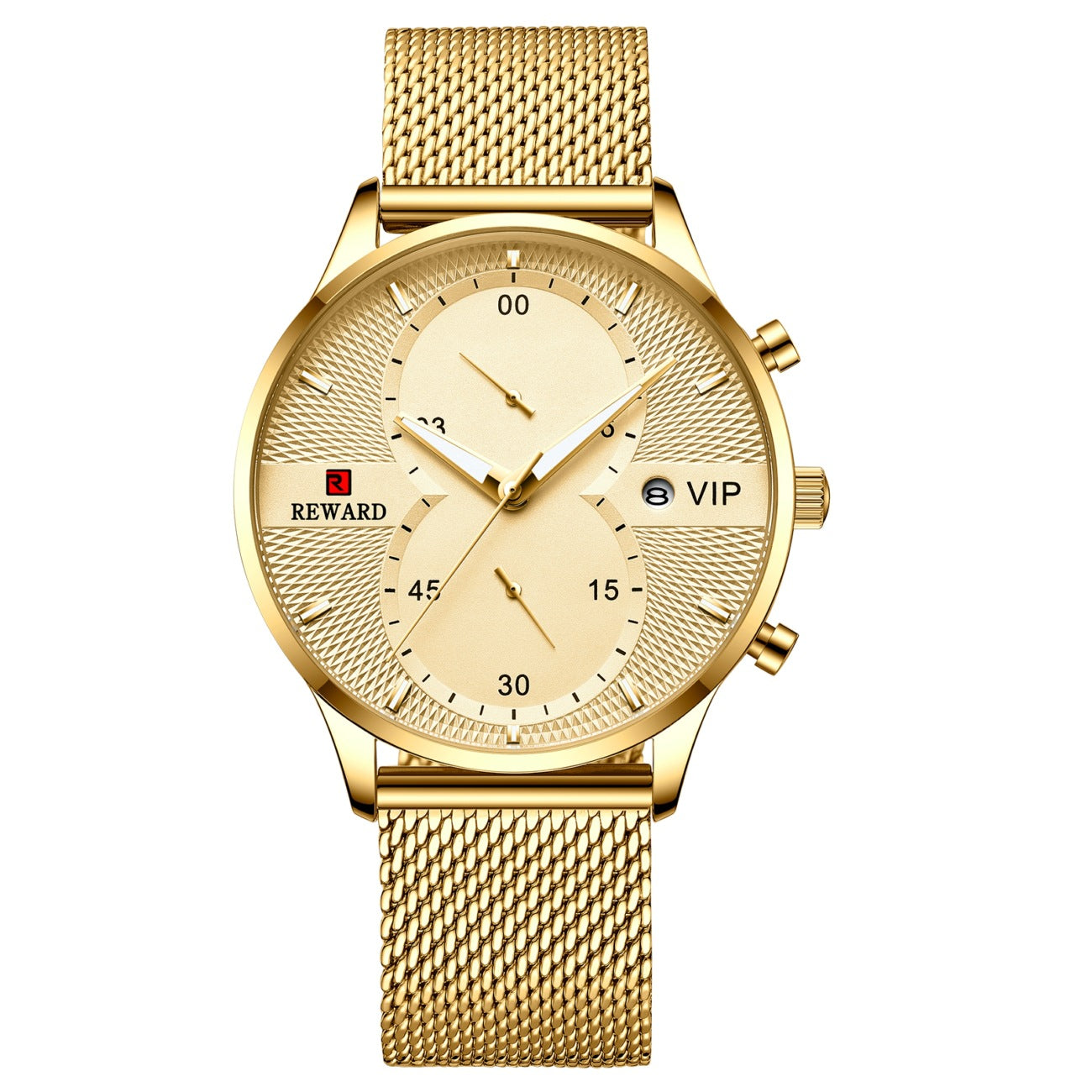 Waterproof Quartz Men's Calendar Watch Maker