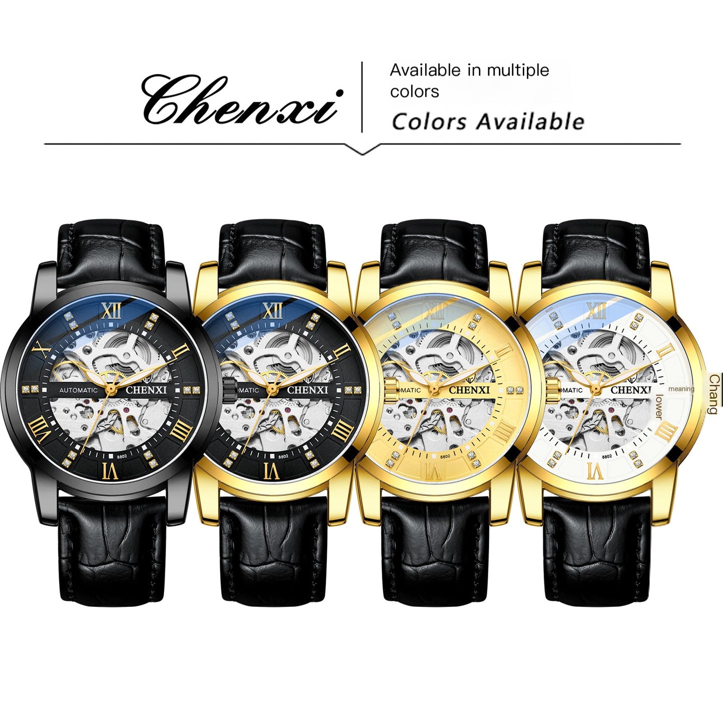 Biden Men's Hollow Casual Quartz Watch