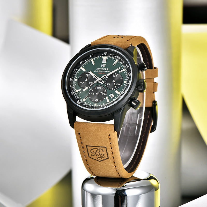 Benyar BY5188 Men's Multifunctional Quartz Watch