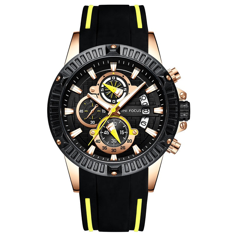 MINIFOCUS Multifunctional Men's Quartz Sports Watch