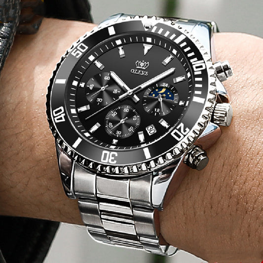 Luminous Waterproof Men's Quartz Watch - New Model