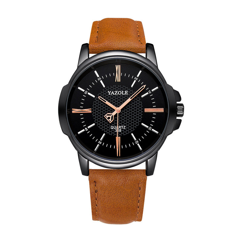 Men's Fashion Waterproof Quartz Watch by Yazhilun 358