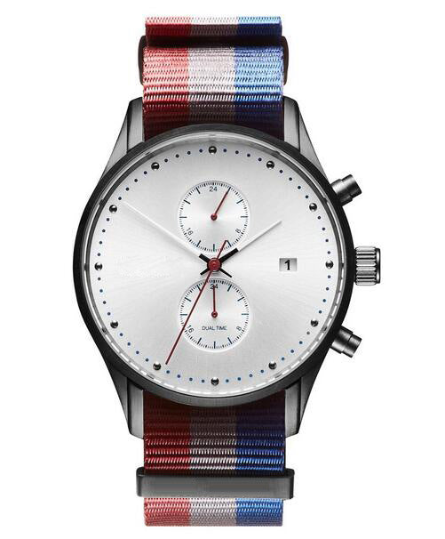 Fashionable Men's Quartz Watch with Calendar Feature