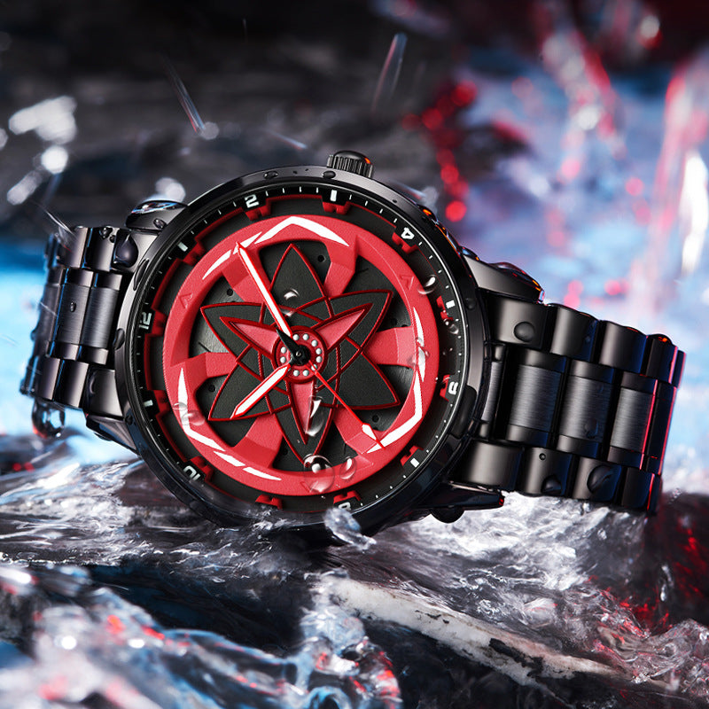 SVJ Men's Naruto Custom Waterproof Quartz Watch
