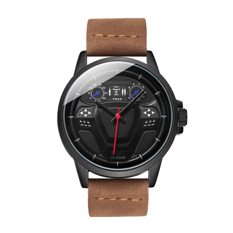 Simple Men's Quartz Watch for Creative Students