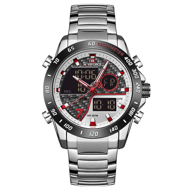 NAVIFORCE NF9171 Dual Display Men's Quartz Watch